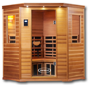 Infrared Sauna For Sale - Premier IS-C: Three Person Corner Far Infrared Sauna