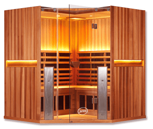 Infrared Sauna For Sale - Sanctuary C: 4 Person Full Spectrum Infrared Corner Sauna