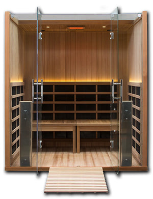 Sanctuary Retreat: 4 Person ADA Compliant Full Spectrum Infrared Sauna